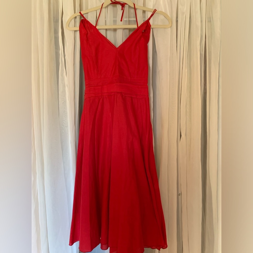 Striking.Red dress. Size medium